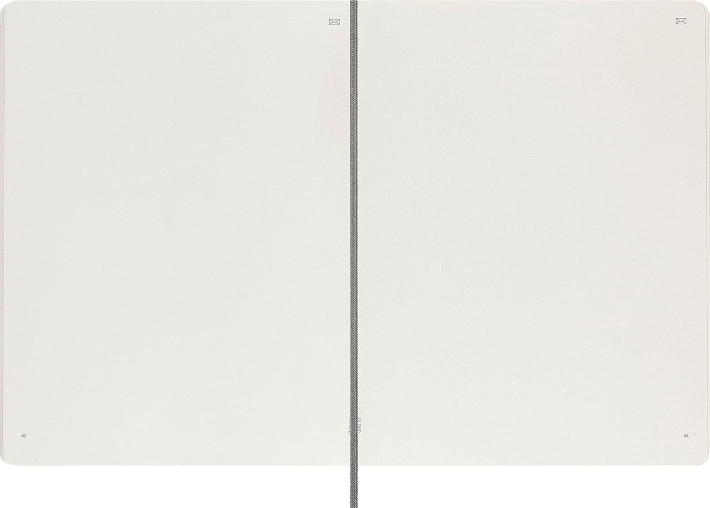 Moleskine Smart Notebook, Extra Large, Plain, Black, Soft Cover (7.5 x 10)