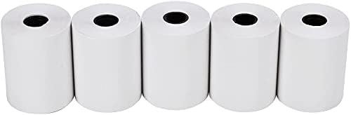 MFLABEL 2 1/4" x 50' Thermal Papers Cash Register POS Receipt Paper Credit Card Paper 5 Rolls