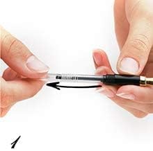 Dryden Designs Fountain Pen Medium Nib Gift Pouch - with 24 Ink Cartridges - MCM (Emerald Green [with 24 Ink Cartridges])