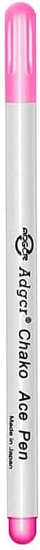 TopHomer Water Erasable Fabric Marking Pen Temporary Marking Auto-Vanishing Pen Fabric Markers Pen Colorful Water Soluble Ink for Dressmaking, Handicraft, Embroidery, Artificial Flowers(Rink)