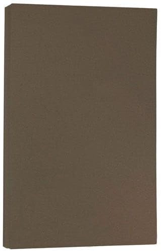 LUXPaper 8.5" x 14" Paper | Legal Size | Chocolate Brown | 80lb. Text | 50 Qty
