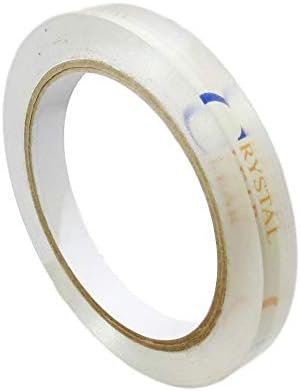 T.R.U. LP-20CC Book Repair Crystal Clear Label Protection Tape: 1/2 in. x 72 yds. (Pack of 144)