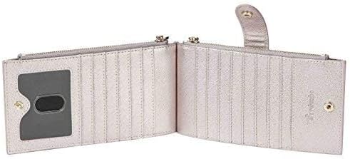Travelambo RFID Wallet Women Large Size Bifold Multi Card Wallet Case with Zipper Pocke Credit Card Holder for Women