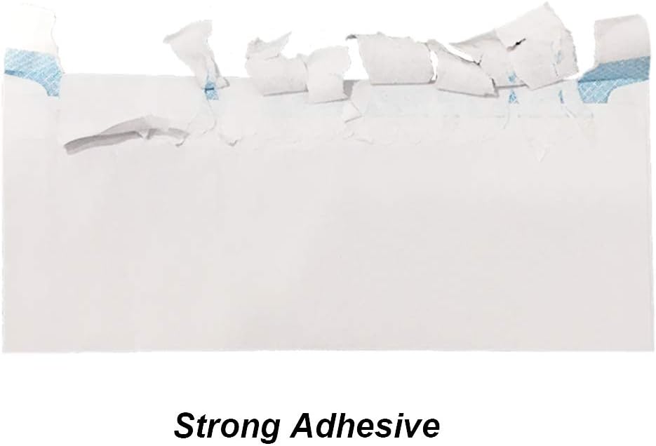 ValBox 200 Count #8 Double Window Envelopes 3 5/8" x 8 11/16" Flip and Seal Double Window Security Check Envelopes- Security Tint Pattern Designed for Home Office Secure Mailing