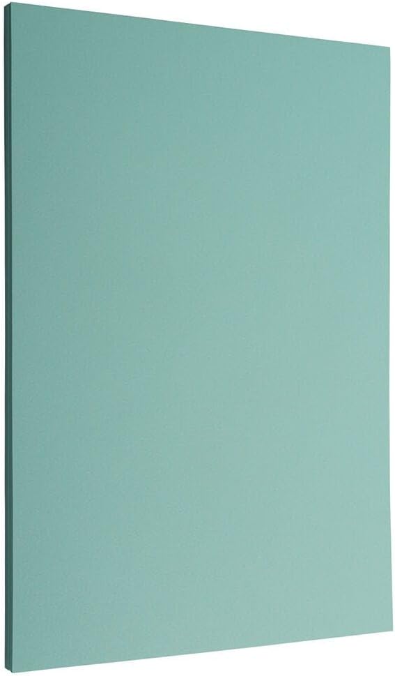 LUXPaper 8.5" x 14" Paper | Legal Size | Seafoam Blue | 80lb. Text | 50 Qty