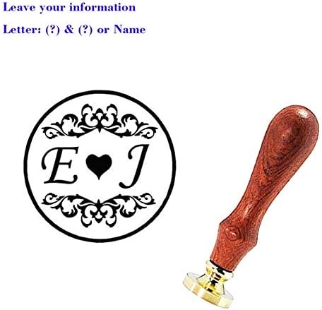 YGHM Custom Sealing Wax Stamp Logo Personalized Image Custom Sealing Wax Seal Stamp Wedding Invitation Vintage Stamp Custom