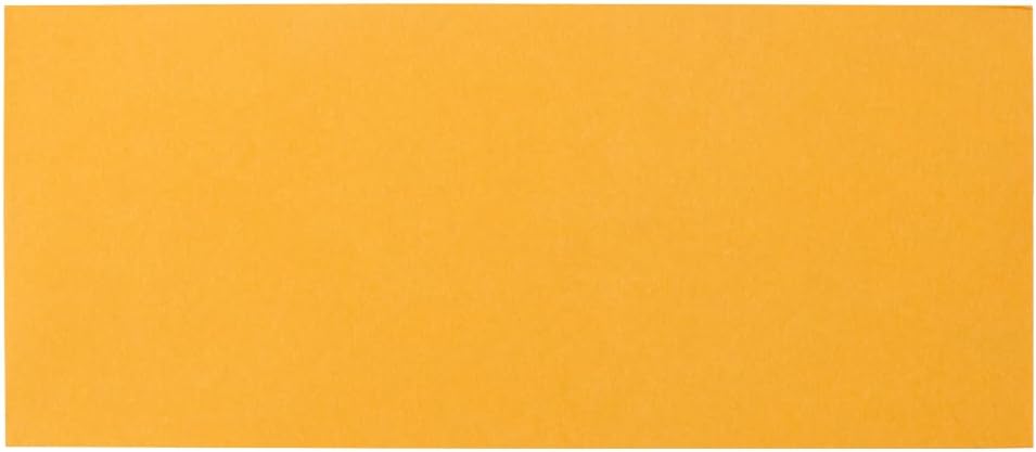 JAM PAPER #12 Manila Envelopes - 4 3/4 x 11 - Brown Kraft Manila - 50/Pack