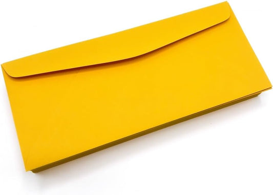 Limited Papers (TM) No. 10 Regular Standard Mailing Envelope - Pastel - Soft - 24 Pound (4.8 inch x 9.5 inch) - Announcement, Invoices, Checks, Letters, Contracts, Business Envelopes (Goldenrod, 250)
