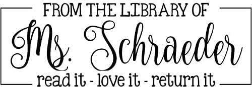 Custom Self-Inking stamps | 49 Designs | Fun Phrases | Grading Made Easy | Classroom Book Stamps (The Library stamps)