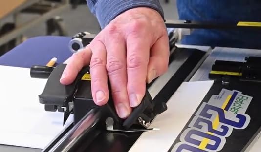 Fletcher® 2200 Professional Mat Board and Foam Board Cutter - 40" Size - Bevel and V-Groove Cutting