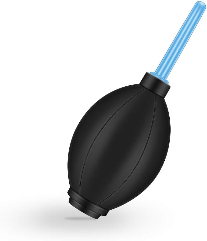 Rubber Air Blower Pump Dust Cleaner for Lens CCD Camera Black