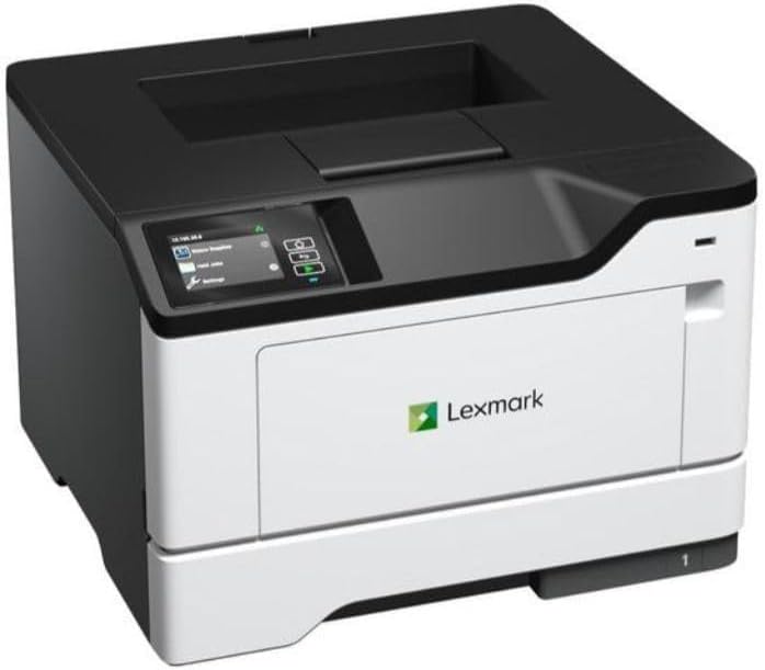 Lexmark MS531dw Monochrome Laser, Integrated Duplex (2-sided printing), Energy Star, Print Speed: Up to 46 ppm, Recommended Monthly Page Volume: 2000-15000 pages, 2.8 inch, Color touch screen(38S0300)