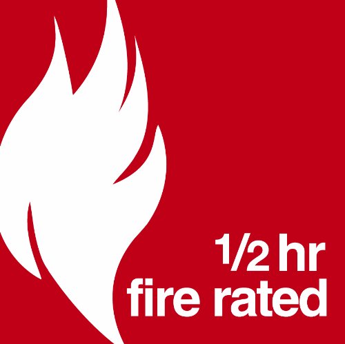 FireKing SureSeal Fire Safe with Key Lock, 1 Half Hour Fire Rated, UL Rated & 100 Hour Water Resistant Home Safe, Portable Home Safes, Taupe