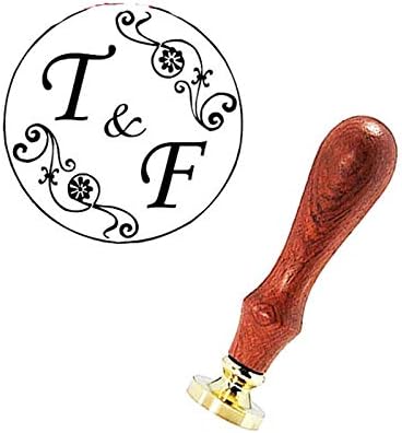 YGHM Vintage Custom Seal Wax Stamp - Personalized Logo/Image Design, Perfect for Wedding Invitations, Envelopes & Hand Crafts