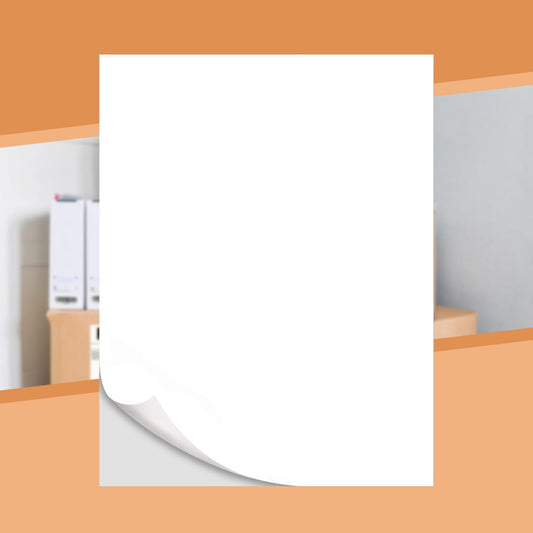 Full Sheet Labels 8.5 X 11, White Matte Sticker Paper, Laser/Inkjet Printing, 1 Up Shipping Mailing Address Storage Bin Stickers 8-1/2" x 11"(200 Sheets 200 Labels)