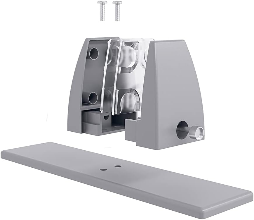 Freestanding Acoustic Desk Divider with Mount | Eco-Friendly Privacy Screen Panel | Noise Reducing Desk Partition | Tackboard Option & Easy to Install | Made from Recycled Plastic | Blue - 18" X 71"