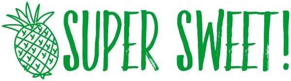 Custom Self-Inking Stamps | 49 Designs | Fun Phrases | Grading Made Easy | Classroom & Library Book Stamps (Super Sweet, Xtra Wide)