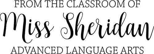 Custom Self-Inking Teacher Stamps | 49 Designs | Fun Phrases | Grading Made Easy | Classroom and Library Book Stamps (From The Classroom of Subject, Xtra Large)