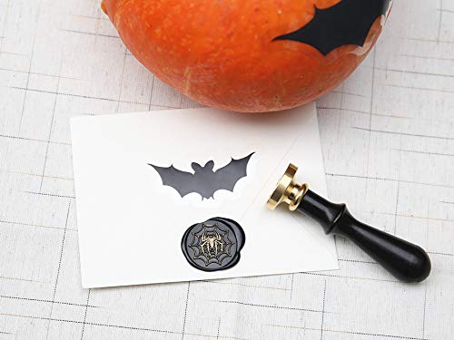 UNIQOOO Mailable Glue Gun Sealing Wax Sticks for Wax Seal Stamp - Black Color, Great for Wedding Invitations, Cards Envelopes, Snail Mails, Wine Packages, Gift Ideas, Pack of 8