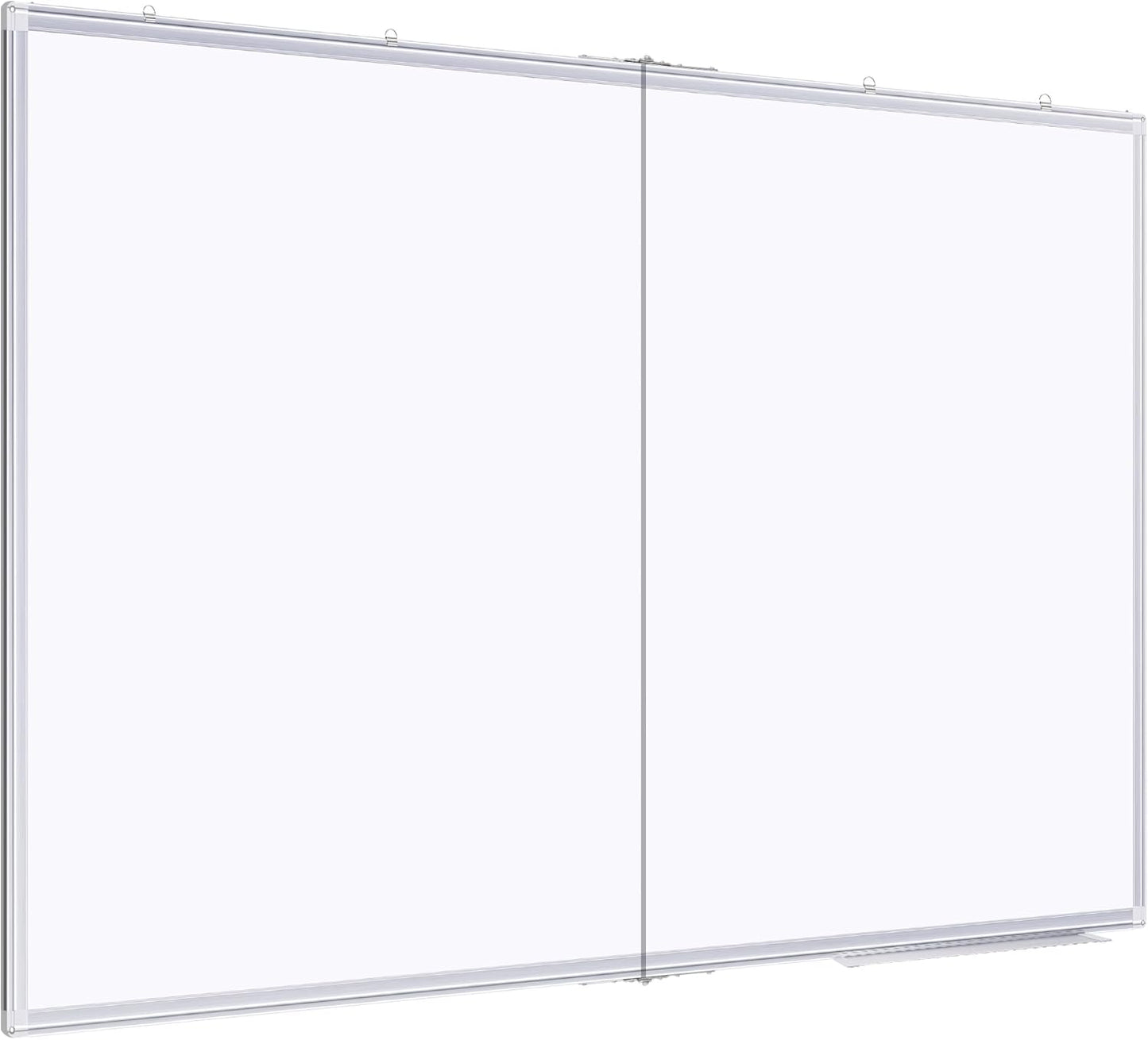 Magnetic Whiteboard Dry Erase, 48 x 36 inch Large White Board for Wall, Foldable Aluminum Frame Hanging Whiteboards for Home Classroom Office