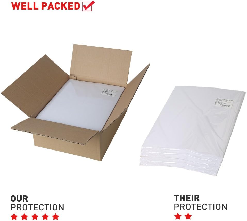 [500Sheet, 15000 Labels] Address Labels 1" x 2-5/8" Sticker Paper for Laser/Ink Jet Printer Mailing Label 8.5"×11" White 30 per Sheet