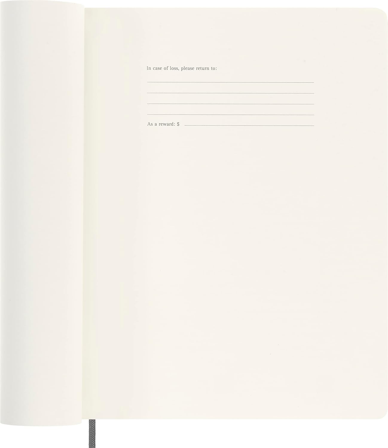 Moleskine Smart Notebook, Extra Large, Plain, Black, Soft Cover (7.5 x 10)