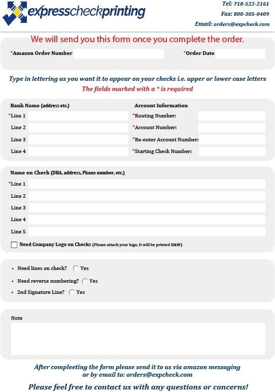 Computer Checks Compatible W/QB Check On Top [100 Sheets]