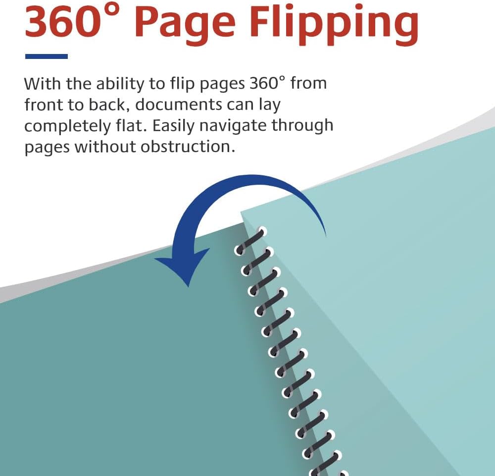 TruBind 6mm (1/4 in.) Spiral Binding Coils for Reports, Presentations and Proposals | 4:1 Pitch | 12 in. Length | Black | 30 Sheets Binding Capacity | 100 Pack