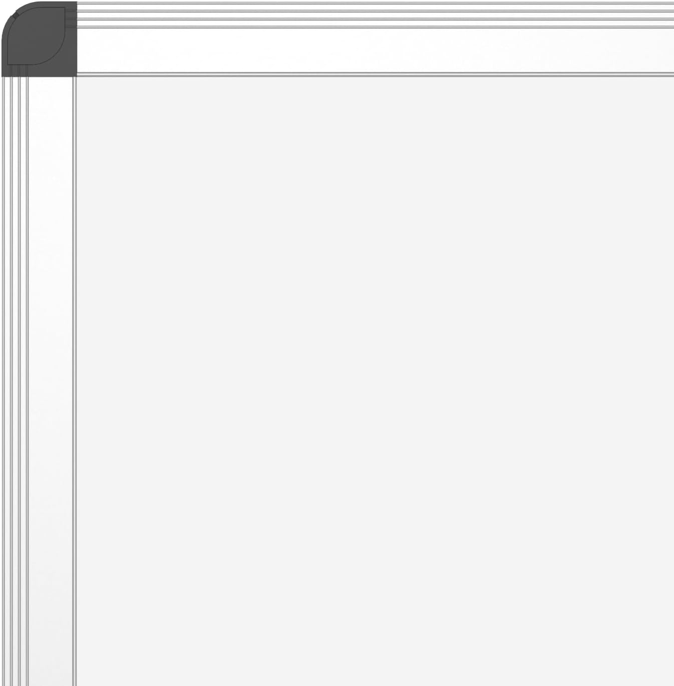 VIZ-PRO Dry Erase Board/Magnetic Whiteboard, 96 x 40 Inches, Large Wall Mounted Board for School Office and Home