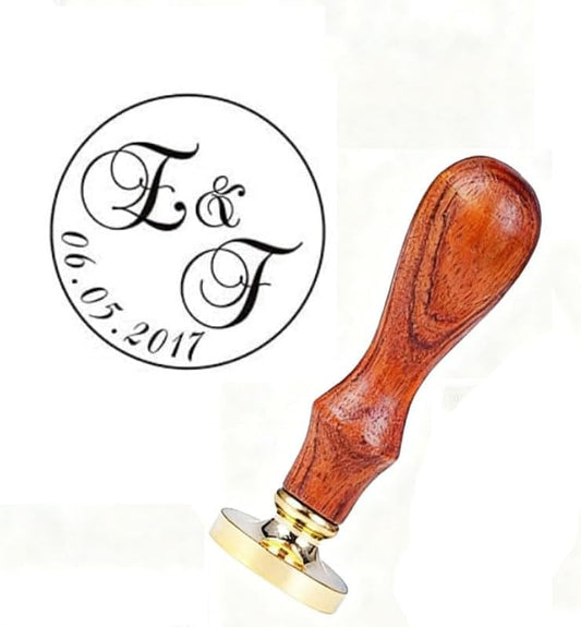 YGHM Custom Sealing Wax Stamp Logo Personalized Image Custom Sealing Wax Seal Stamp Wedding Invitation Vintage Stamp Custom