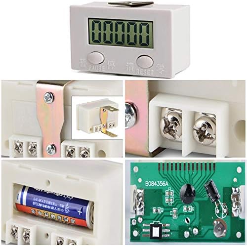 DIGITEN LCD Digital 0-99999 Counter 5 Digit Plus UP Gauge + Proximity Switch Sensor with Magnetic