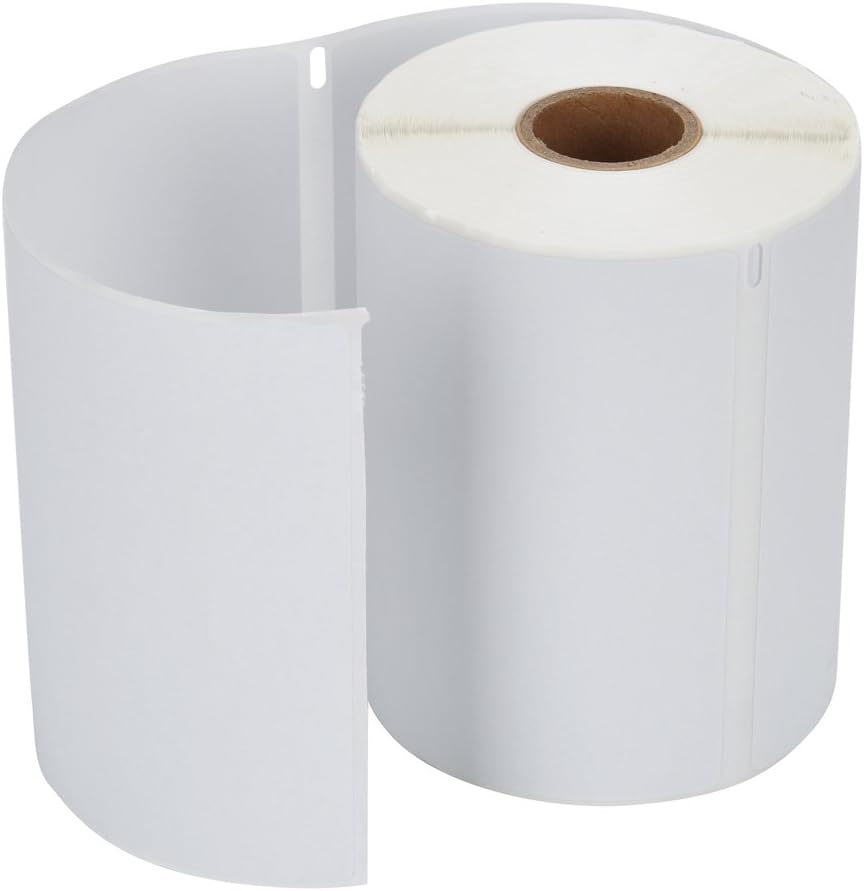12 Rolls 4XL Labels 4" x 6" Address Shipping Labels 1744907 Compatible for 4XL LabelWriter, 220 Labels/Roll