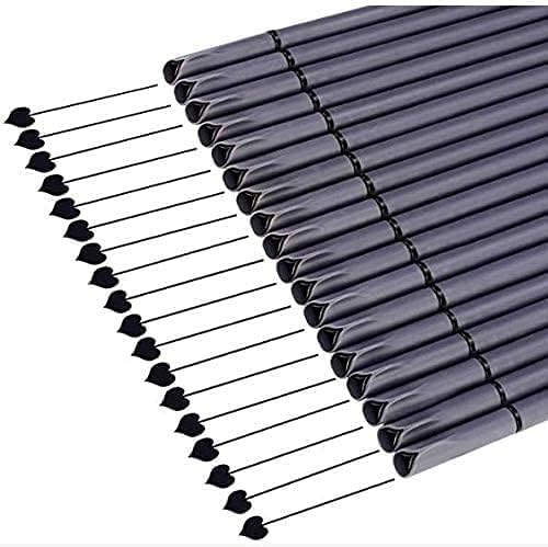 iBayam 0.38mm Black Ink Pens Fine Point Smooth Writing Pens for Adults Teen Kids, 18-Pack Black Journal Planner Pens Black Pens Fine Tip, Office Pens, Nursing Pens, Business Pens, School Pens