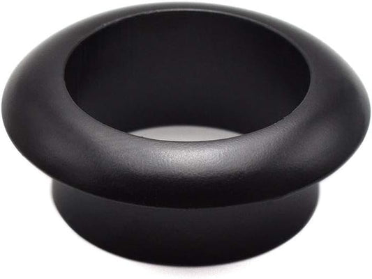 1 Inch(25mm) Zinc Alloy Desk Hole Cover Grommets Black Wire Cord Cable Organizer for Computer Desk Cabinet