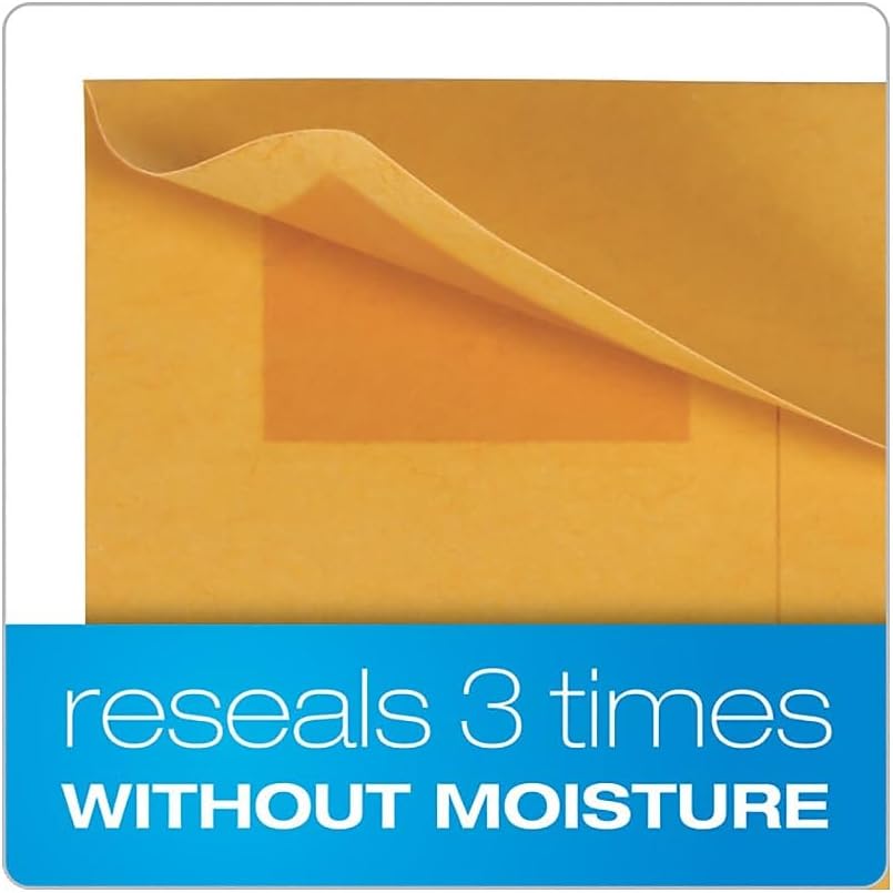 Quality Park #7 Coin and Small Parts Envelopes, Self Seal, for Home, Office, Garden, 24 lb Brown Kraft, 3-1/2 x 6-1/2 Inches, 500/Box (QUA50765)