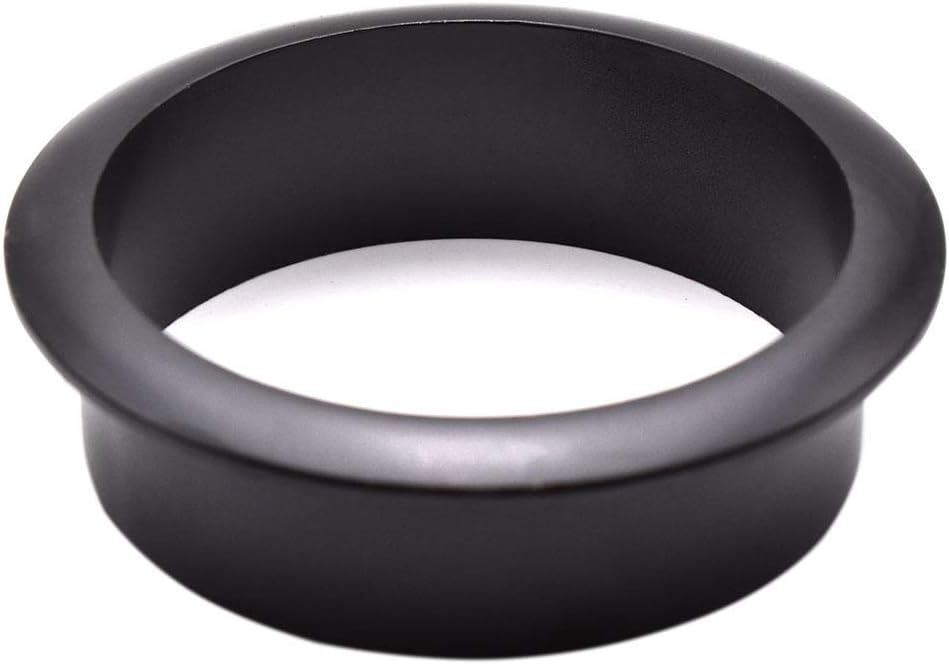 1-3/4 Inch(45mm) Zinc Alloy Desk Hole Cover Grommets Black Wire Cord Cable Organizer for Computer Desk Cabinet