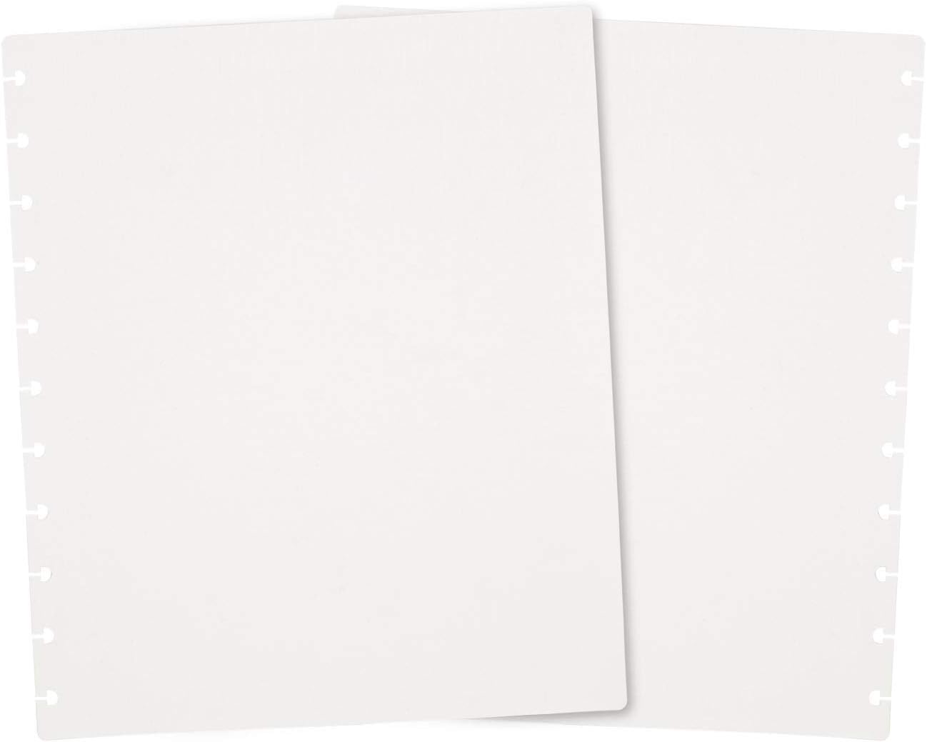 Talia Discbound Notebooks, Planner, Customizable, (White, Letter (8.5in x 11in))