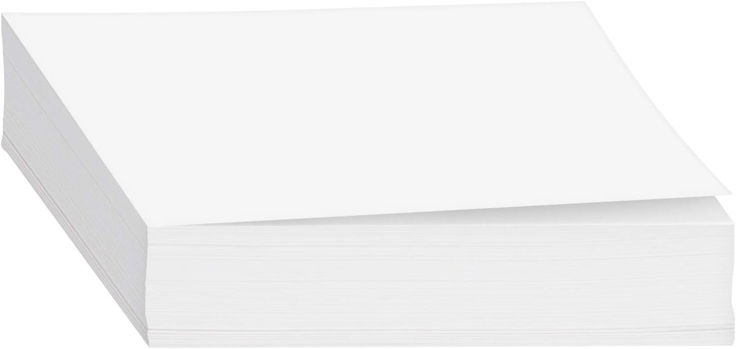 White Memo Sheets, 20lb Paper, 500 Sheets Per Pack (4 x 6)