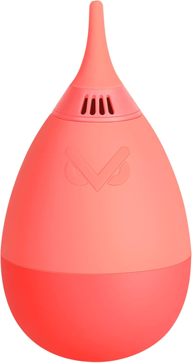VSGO Camera Air Blower with Filter Compressed Air for for Nikon, Sony, Canon Lens and Sensor Cleaning, Tumbler Design Orange (V-B011E)