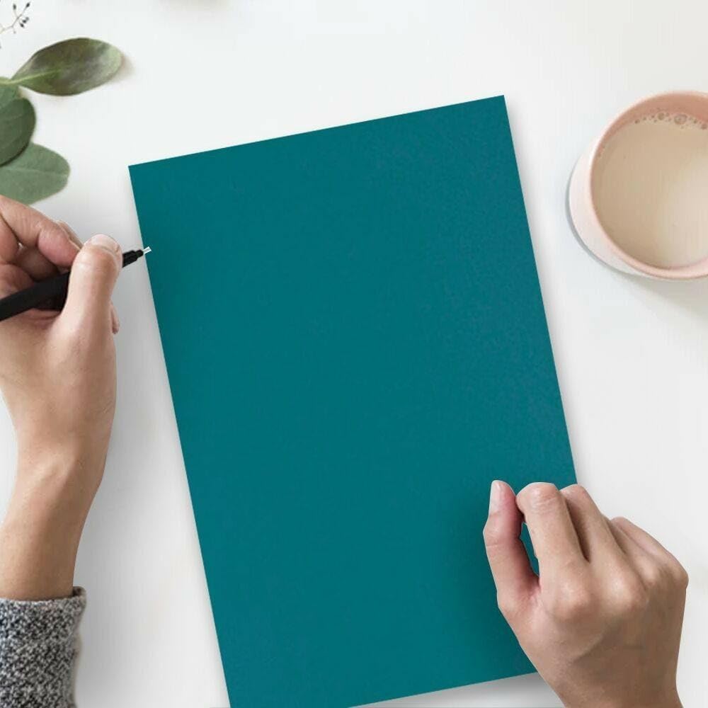 LUXPaper 8.5" x 14" Paper | Legal Size | Teal | 80lb. Text | 50 Qty