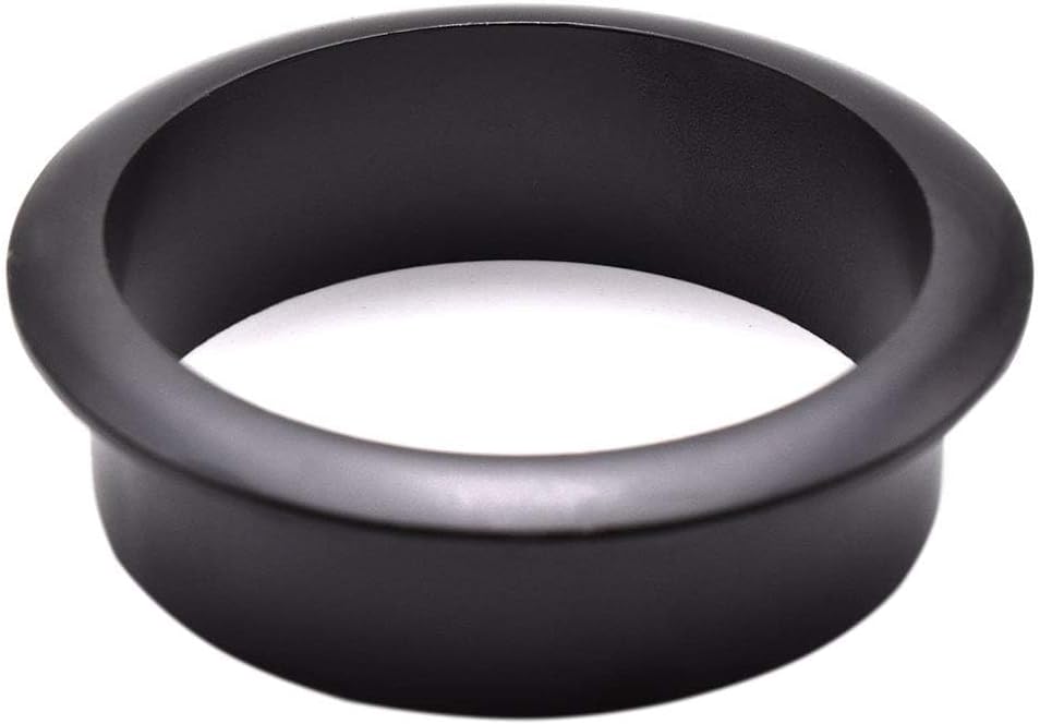 2 Inch(50mm) Zinc Alloy Desk Hole Cover Grommets Black Wire Cord Cable Organizer for Computer Desk Cabinet