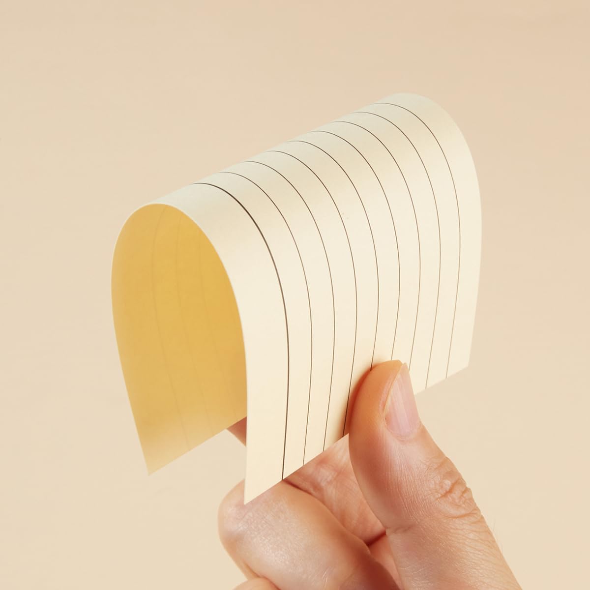 100 Sheets 3x5 Colored Ruled Note Cards Index Cards, 250 GSM Heavy Flashcards, 5 Brown