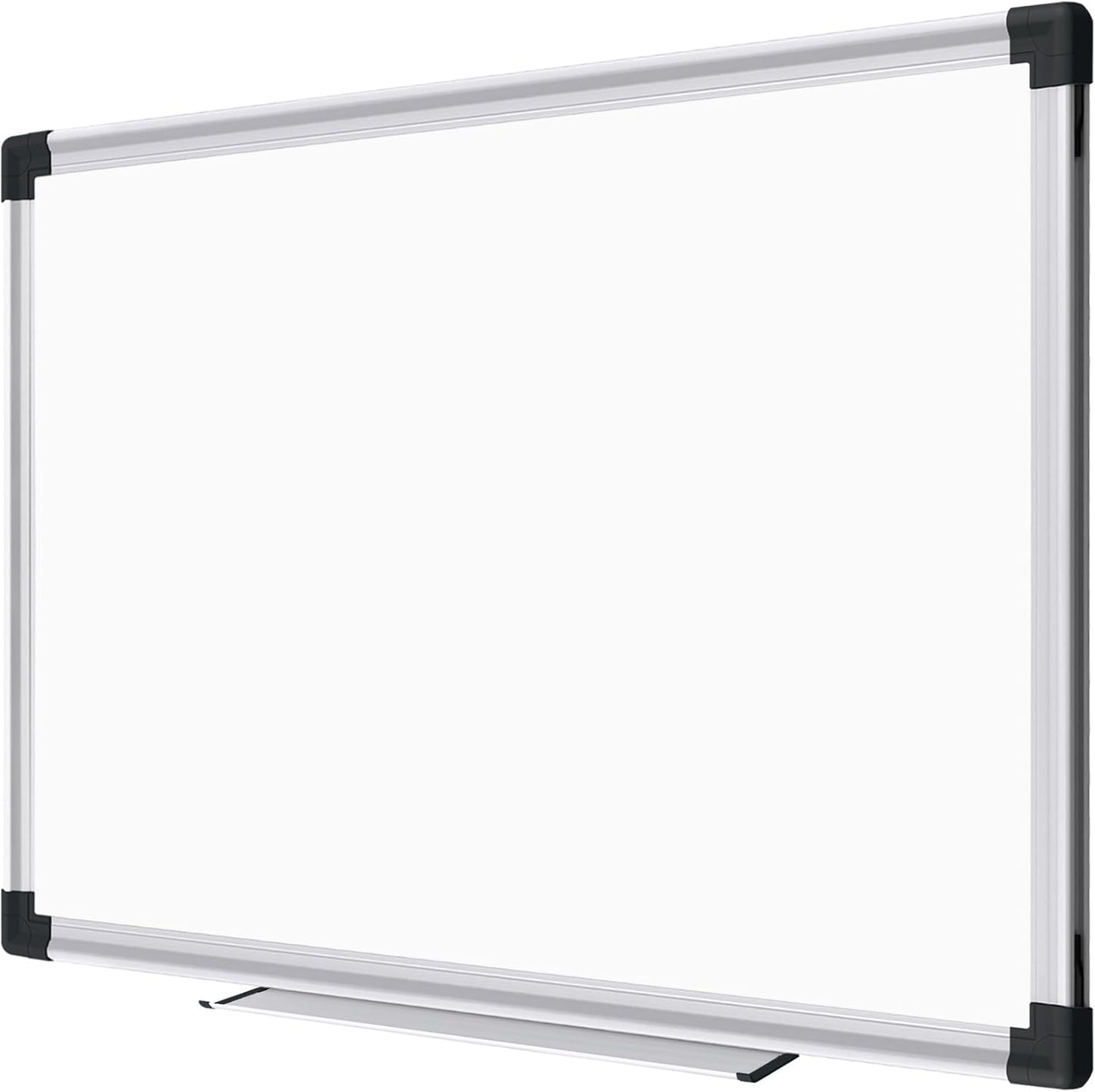 XBoard Small Magnetic Dry Erase Whiteboard 15 x 12 Inch, Hanging White Board Silver Aluminum for Home Office Classroom