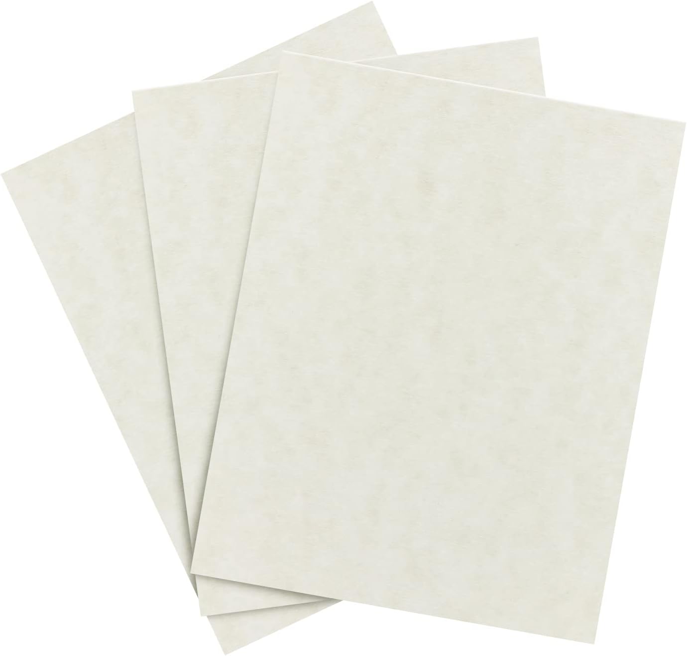Natural Parchment Paper – Great for Certificates, Menus and Wedding Invitations | 24lb Bond / 60lb Text / 90GSM | Writing, Copy, Printing – 8.5 x 11 Letter Size Paper | 100 Sheets per Pack