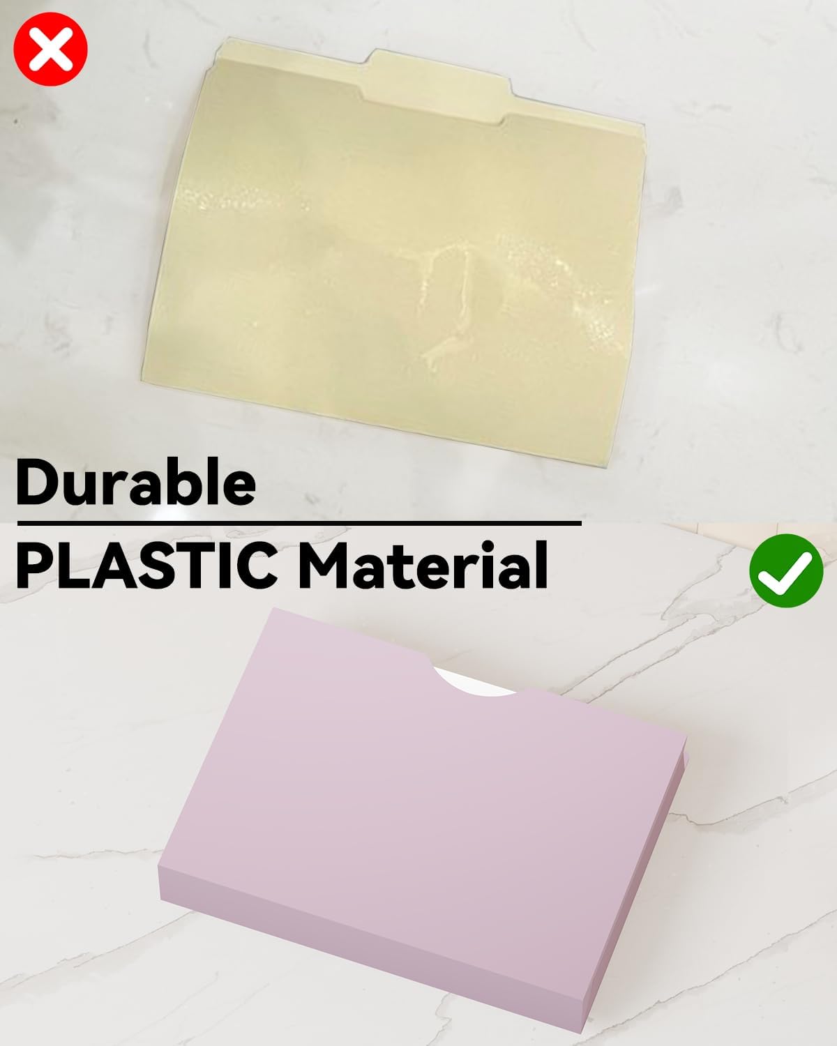 Ansook Plastic 2 Inch Manila File Jackets,Letter Size,Expanding File Jacket, Lightweight,Reinforced Straight Cut Tab,Heavy Duty 2 Inch Expansion Pocket,Poly File Jacket,12 Pack,Morandi Assorted Color