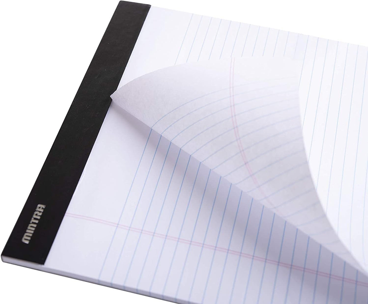 Mintra Office Legal Pads (Double Pad 3pk (White), 8.5in x 11in (Wide Ruled))