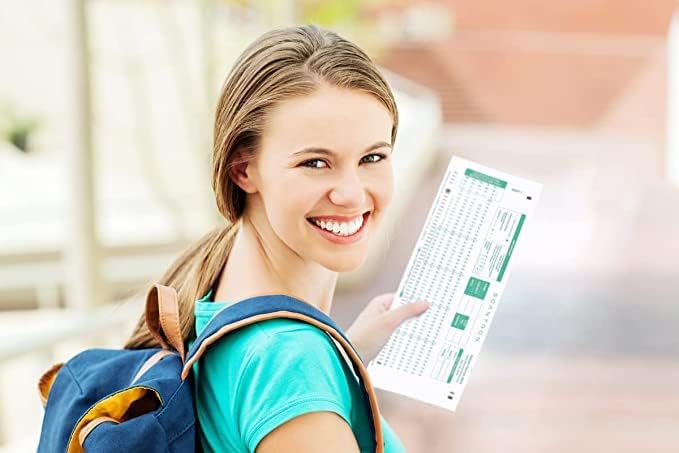 Official SCANTRON Brand 882-E Answer Sheet (100 Pack)