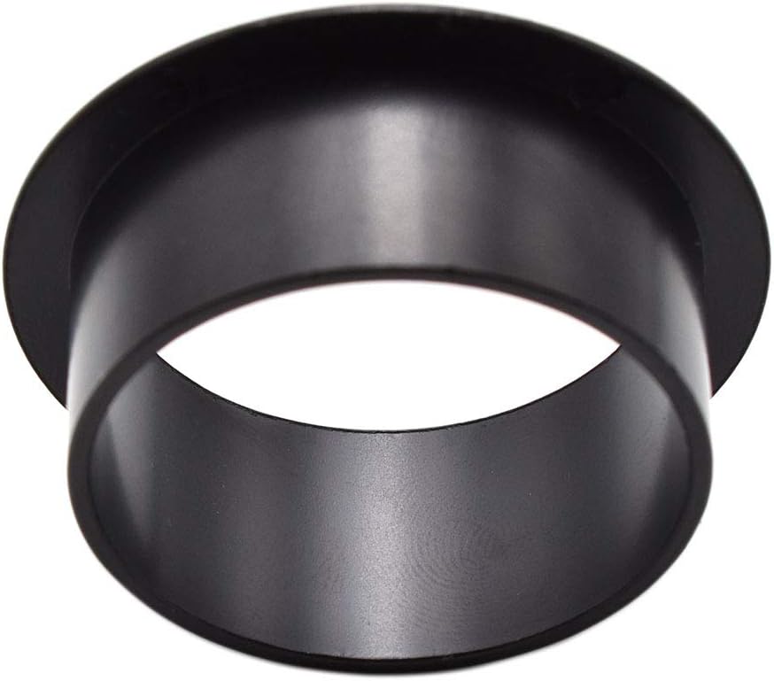 1-3/8 Inch(35mm) Zinc Alloy Desk Hole Cover Grommets Black Wire Cord Cable Organizer for Computer Desk Cabinet