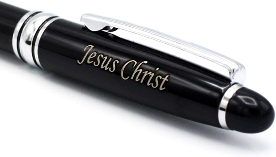Free Engraving - Personalized Roller Ballpen, Ballpoint pen, Refillable Pens, Retractable Medium Refill Pen Black Ink, Custom Gifts for Men and Women, Classy Gift Box