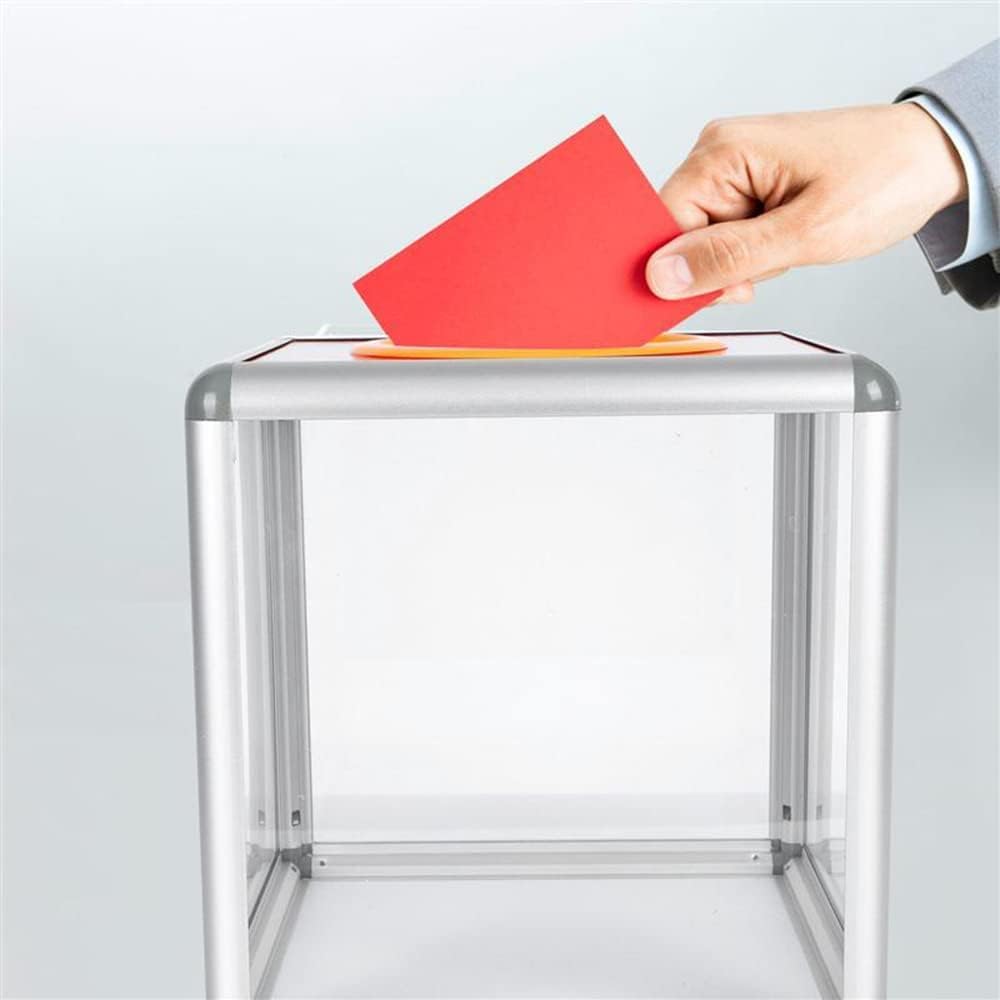 Meet the Mini Acrylic Game Prize Draw Box – your go-to for voting, donating, and dishing out suggestions. It's a compact, clear winner for any event or gathering